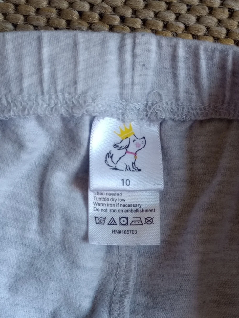 Girl's Lightweight Heather Gray Leggings